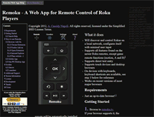 Tablet Screenshot of help.remoku.tv
